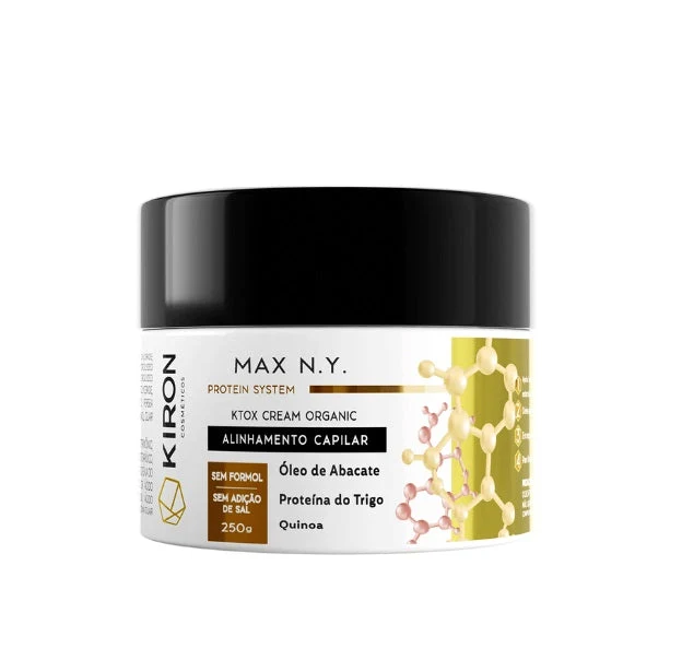 Ktox Organic Cream Protein System Max N.Y Deep Hair Mask Straightening 250g - Kiron