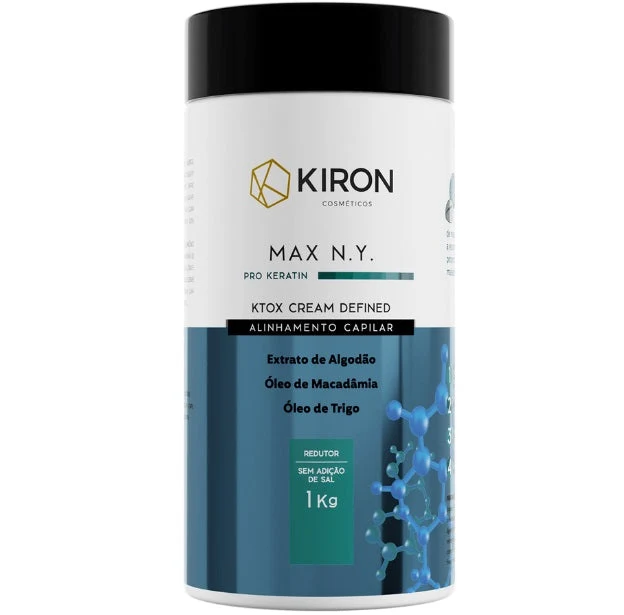 Ktox Defined Cream Pro Keratin Max N.Y Alignment Treatment Deep Hair Mask 1Kg - Kiron