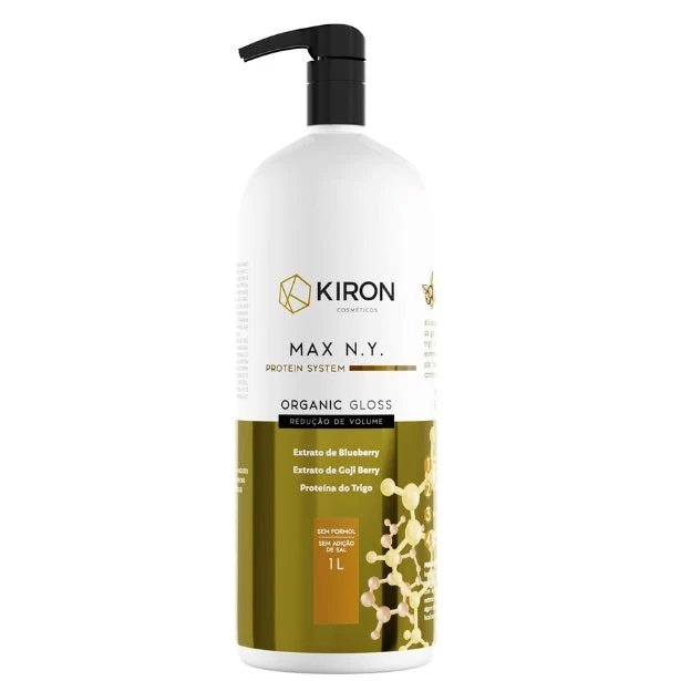 Progressive Brush Organic Gloss Protein System Max N.Y Volume Reducer 1L - Kiron