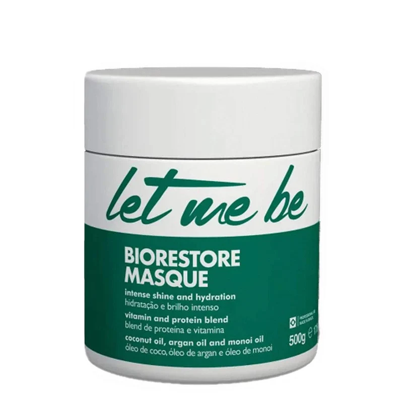 Let Me Be BioRestore Natural Extracts Coconut Argan Monoi Mask 500g - ProSalon