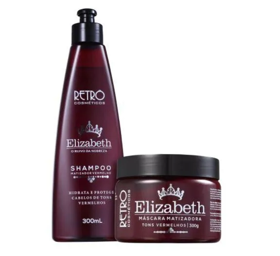 Elizabeth Red Fruits Extract Red Hair Tinting Treatment Kit 2x300 - Retro Cosmetics