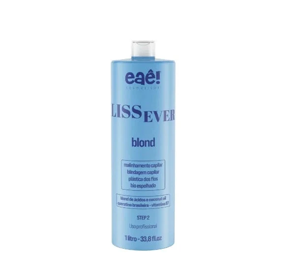 LissEver Volume Reducer Brush Semi Definitive Formaldehyde Free Step 2 1L - Eaê Cosmetics