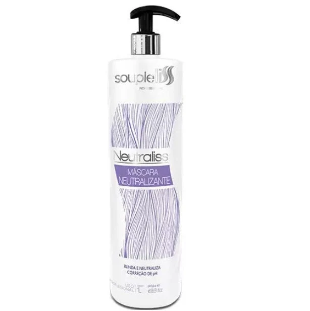 Neutraliss Neutralizing Mask Post Chemistry Protection Hair Treatment 1L - Souple Liss