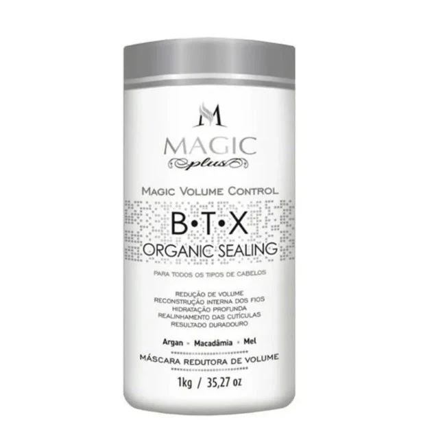 Deep Hair Mask Organic Sealing Volume Reducer Straightening 1kg - Magic Plus
