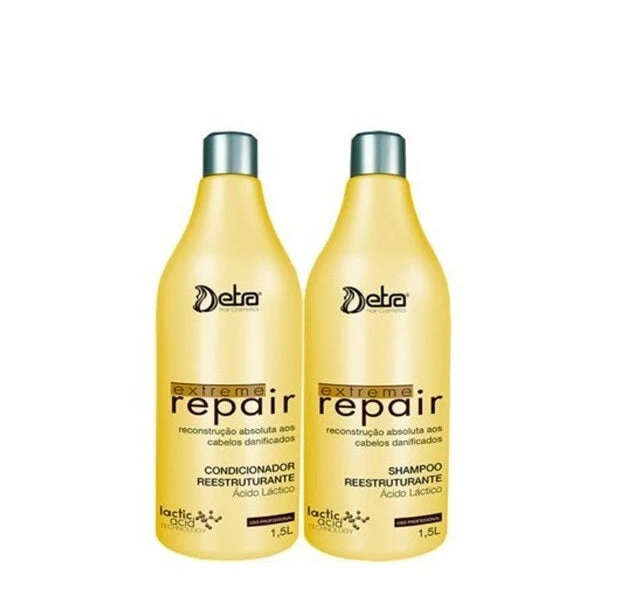 Extreme Repair Damaged Hair Nourishing Restructuring Repair Treatment Kit 2x1.5L - Detra Hair