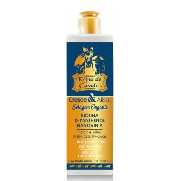 Horse Krina Organic Sealing Hair Growth Smoothing Progressive Brush 1L - Nanovin