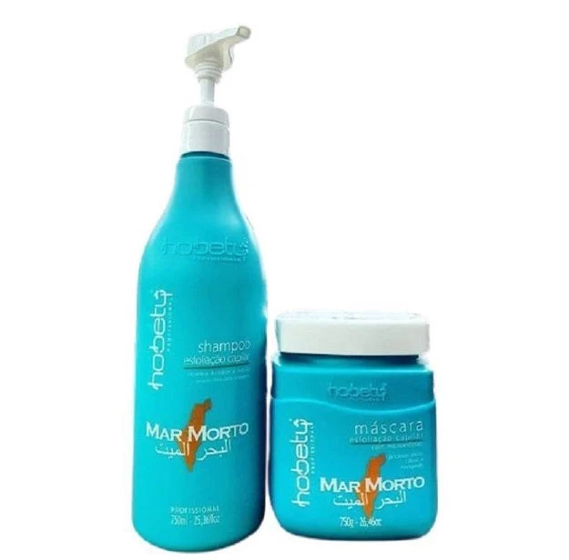 Mar Morto Dead Sea Hair Restorer Protection Shine Treatment Kit 2x750 - Hobety
