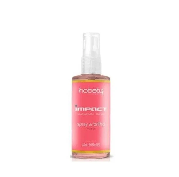 Impact Strawberry Shine Spray Hair Hydration Shine Silkiness Restore Treatment 60ml - Hobety