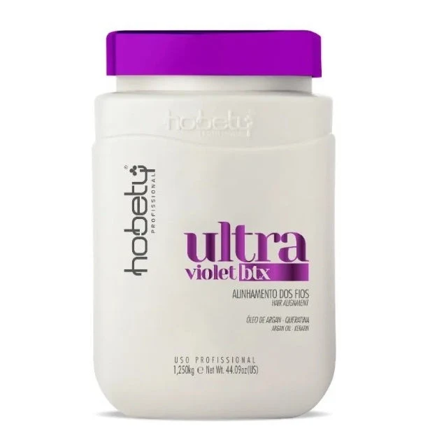 Violet Ultra Deep Hair Mask Alignment Hair Smoothing Volume Reducer 1250g - Hobety