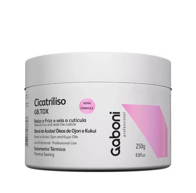 GBTOX Thermal Sealant Deep Hair Mask Straightening Treatment 250g - Gaboni