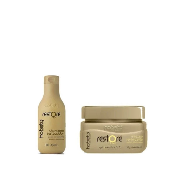 Restore Home Care Reconstruction Moisturizing Hair Treatment Kit 2x300ml - Hobety