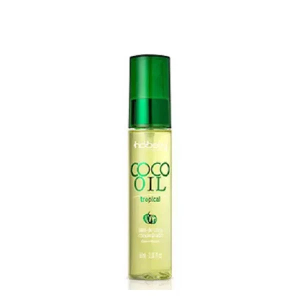 Coconut Oil Dry Hair Moisturizing Anti Frizz Finisher Treatment 60ml - Hobety
