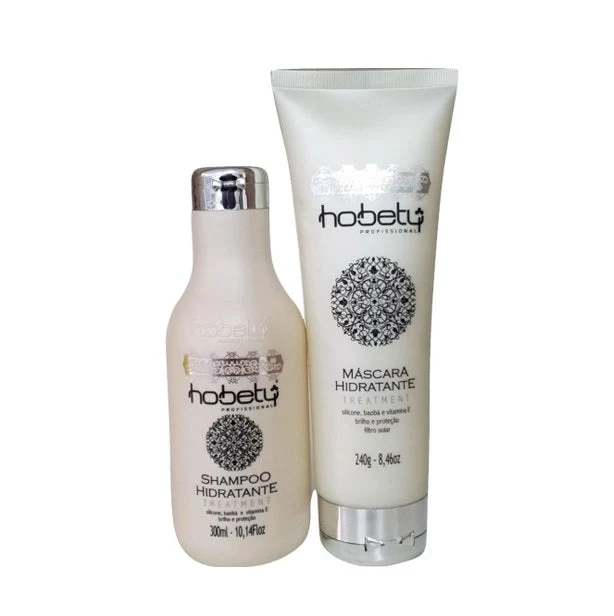 Hidratação Hair Moisturizing Shine Protection Antioxidant Treatment Kit 2 Itens - Hobety