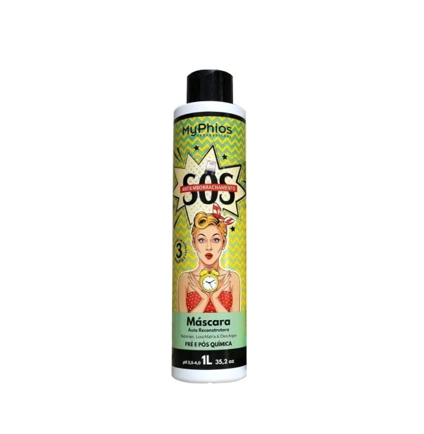 SOS Anti-rubber 3 Minutes Reconstruction Hair Treatment Mask 1L - My Phios