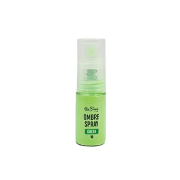 Ombre Spray Green 10 Oh Bling