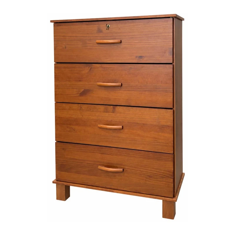 Finestra Mueble Gavetero de Madera con 4 Gavetas