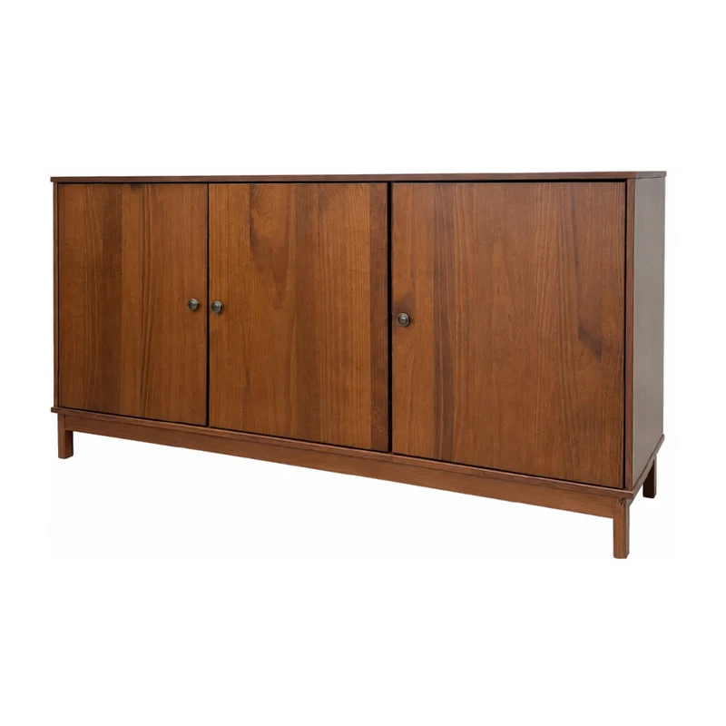 Finestra Bufetera de Madera con 3 Puertas