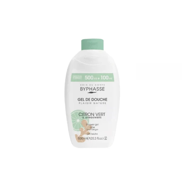 Gel de douche Plaisir Nature Citron Vert & Gingembre