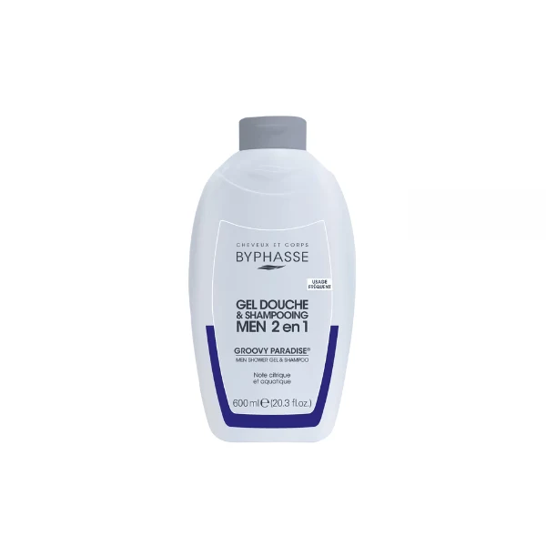 Gel douche & shampoing 2 en 1 Men