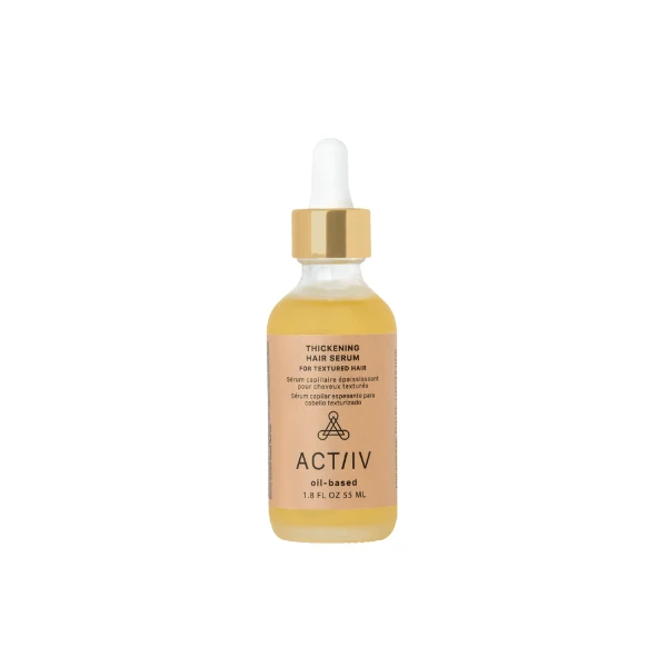 Sérum capillaire épaississant à base d’huile