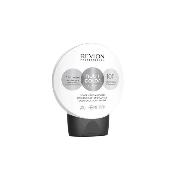 Crème 3-en-1 Nutri Color 1011 Argent Intense