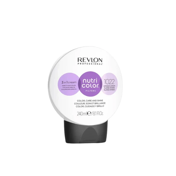 Crème 3-en-1 Nutri Color 1022 Platine Intense