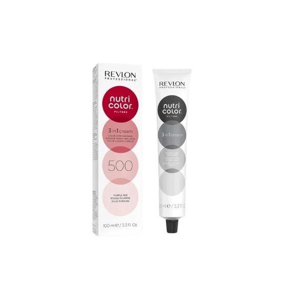 Crème 3-en-1 Nutri Color 500 Rouge Pourpre
