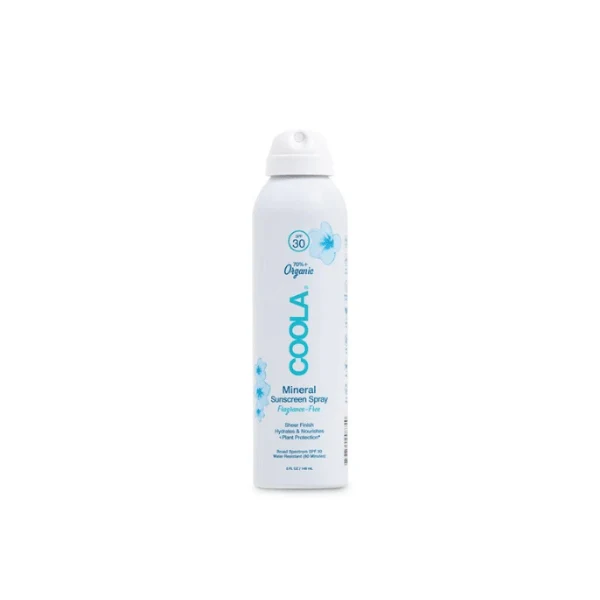 Écran solaire minéral en vaporisateur sans parfum FPS30