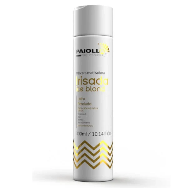 Iridescent Pearly Blond Tinting Color Maintenance Treatment Mask 300ml - Paiolla
