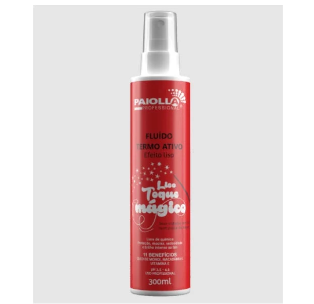 Magic Touch Thermoactive Nutrition Fluid Hair Treatment Finisher 300ml - Paiolla