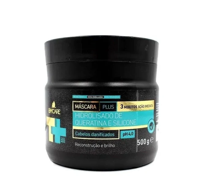 Hydrolyzed Keratin Silicones Hair Restore Treatment Mask 500g - Barrominas
