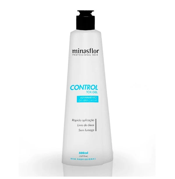 Progressive in Gel Control Tox Hair Straightening Reducer Gel 500mL - Minas Flor