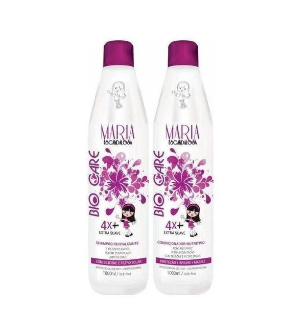 Bio Care Home Care Daily Hair Softness Treatment Kit 2x1L - Maria Escandalosa