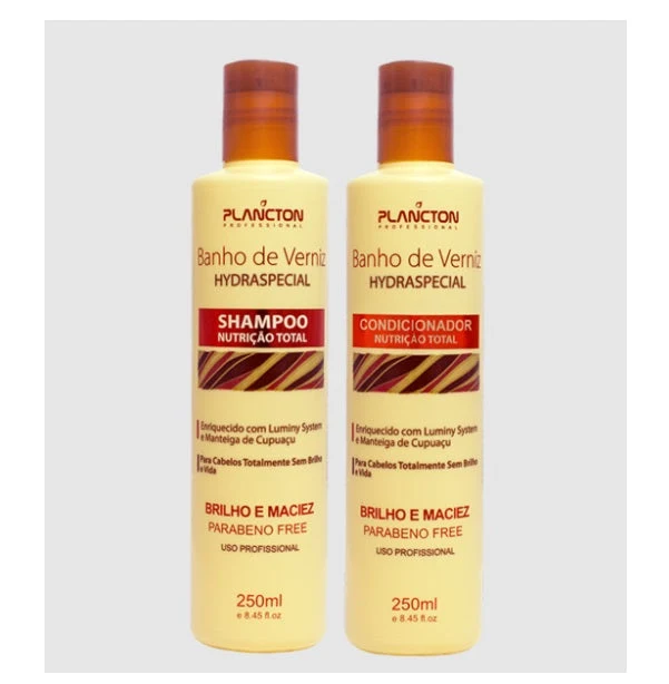 Varnish Bath Revitalizing Restore Treatment Kit 2x250ml - Plancton Professional