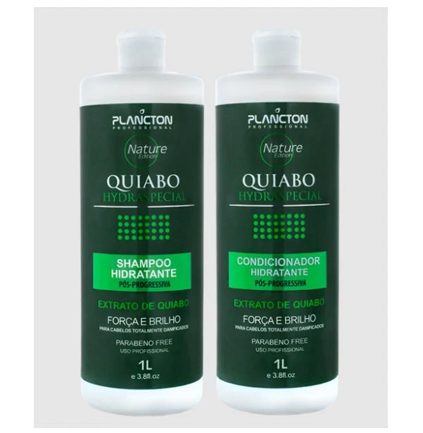 Quiabo Okra Post Progressive Treatment Hydra 2x1L - Plancton Professional