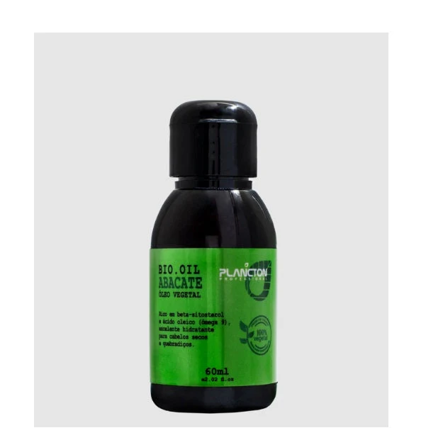 Abacate Avocado Bio Oil Vegetable Hair Moisturizing 60ml - Plancton Professional