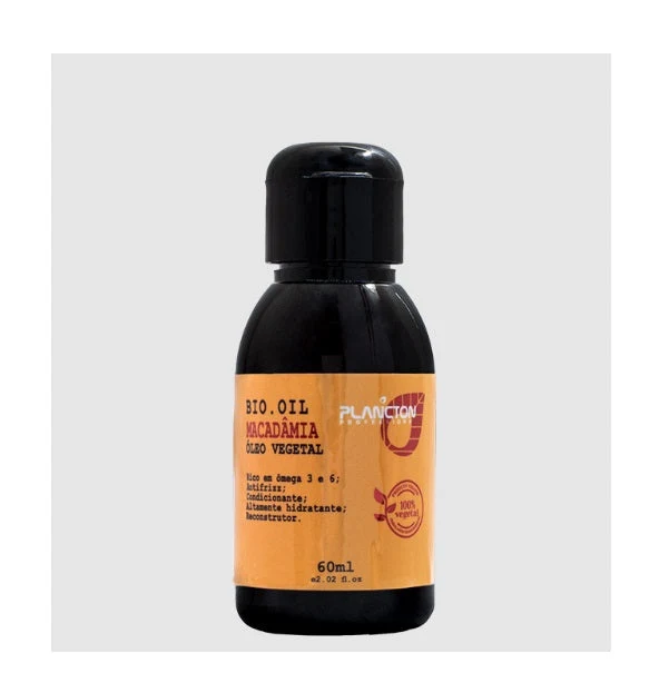 Macadamia Bio Oil Vegetable Moisturizing Treatment 60ml - Plancton Professional