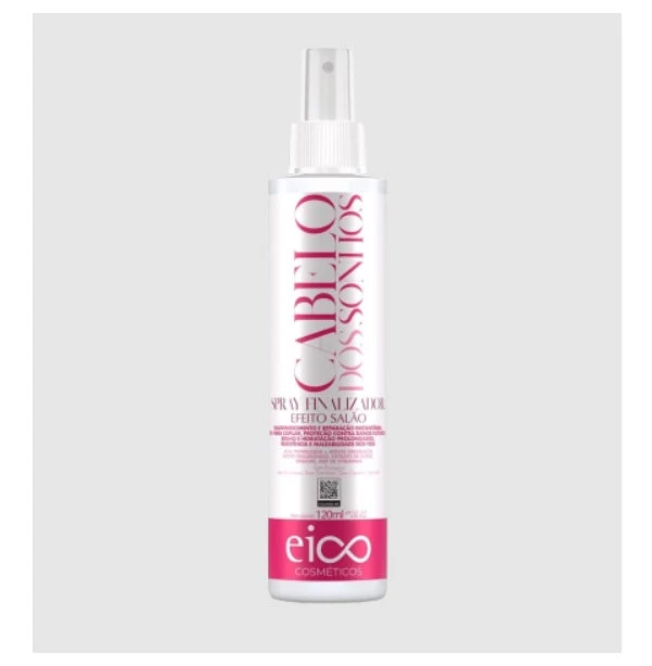 Cabelo dos Sonhos Home Care Salon Effect Hair Finishing Spray 120ml - Eico