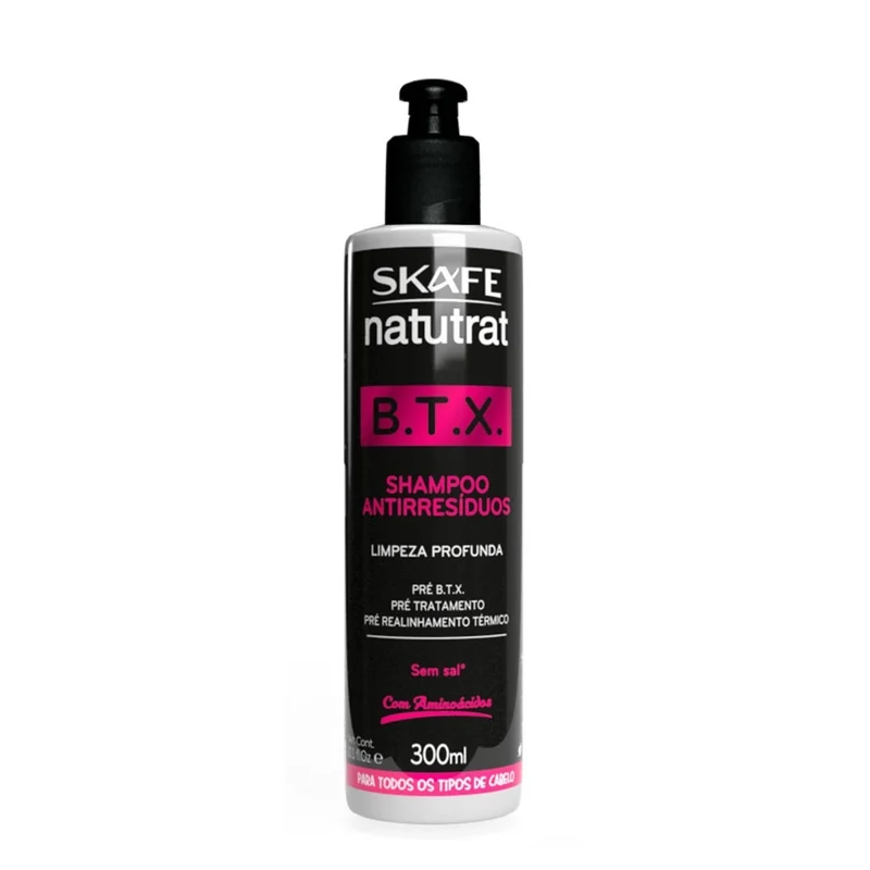 Anti Residues Salt Free SOS Shampoo Hair Deep Cleaning 300ml - Skafe