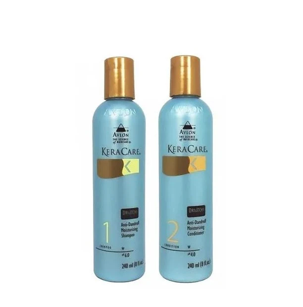 KeraCare Dry & Itchy Scalp Kit Hair Maintenance Treatment Kit 2x240ml - Avlon