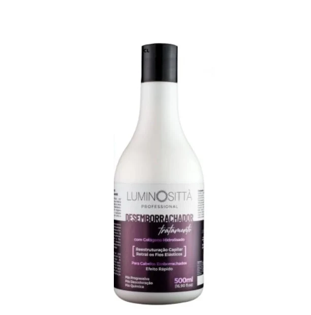 Hydrolyzed Collagen Anti Rubber Effect Hair Restore Treatment 500ml - Luminositta