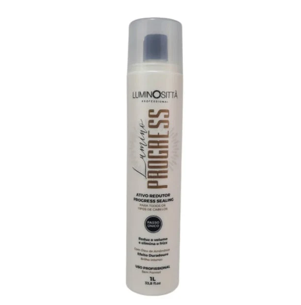 progressive Sealing Hair Straightening Volume Reductor Active 1L - Luminositta