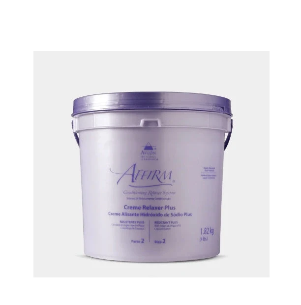 Affirm Sodium Hydroxide Straightening Resistant Plus Smoothing 1.8Kg - Avlon