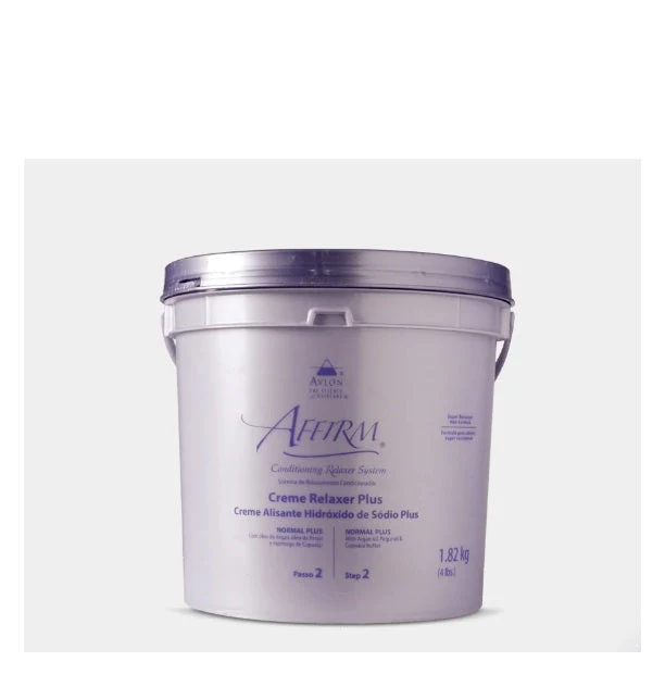 Affirm Sodium Hydroxide Straightening Normal Plus Smoothing 1.8Kg - Avlon