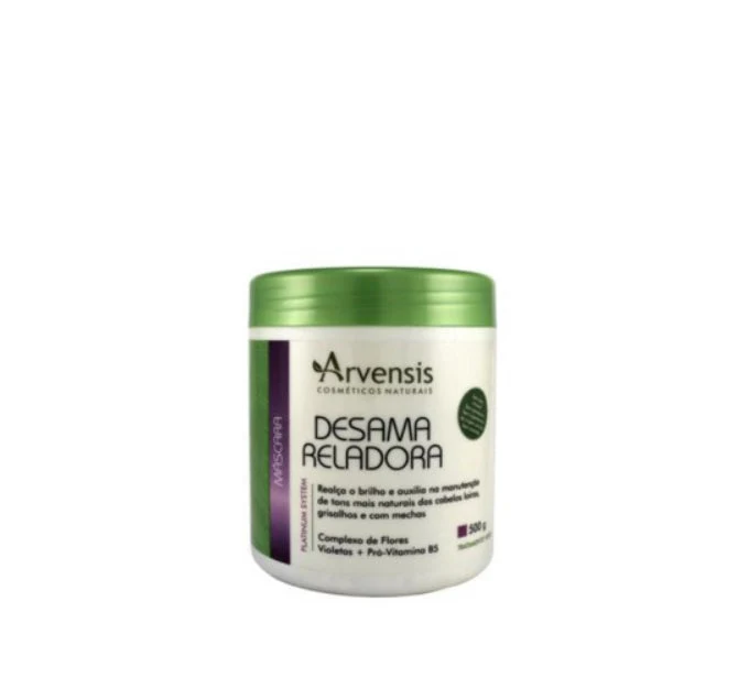 De-yellowing Blond Gray Hair Color Maintenance Vegan Mask 500g - Arvensis