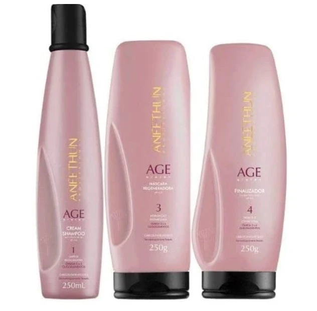 Age System Hair Replacement Recovery Hair Moisturizing Kit 3 Itens - Aneethun