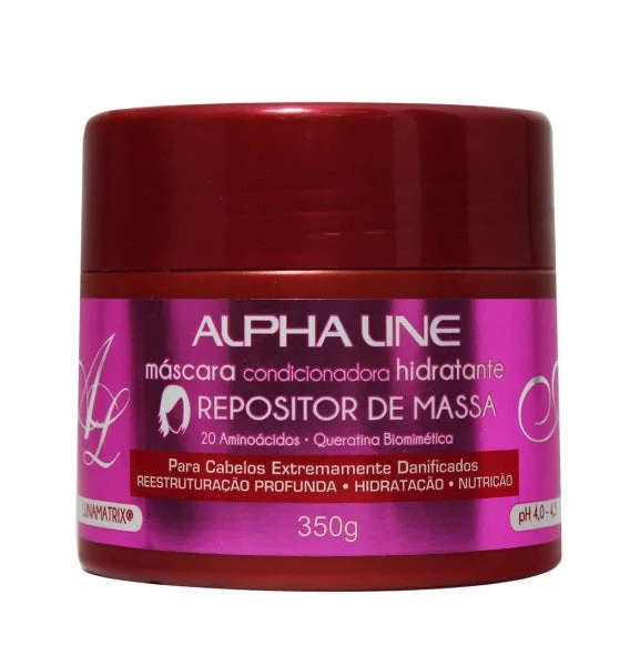 Mass Replacement Keratin Hair Restore Moisturizing Mask 350g - Alpha Line