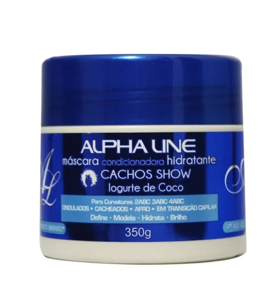 Curls Show Moisturizing Conditioning Hair Mask Coconut Yogurt 350g - Alpha Line