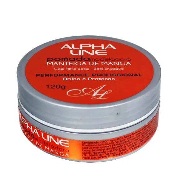 Mango Butter Modeling Hair Styling Protection Shine Ointment 120g - Alpha Line