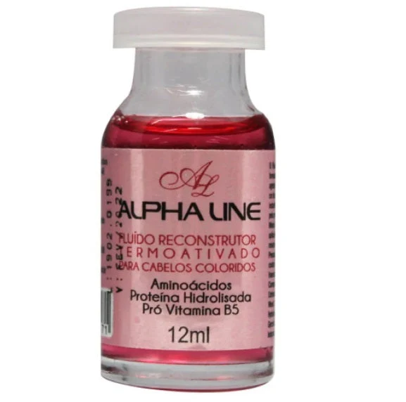 Thermoactivated Reconstructor Fluid Colored Hair Treatment 12ml - Alpha Line